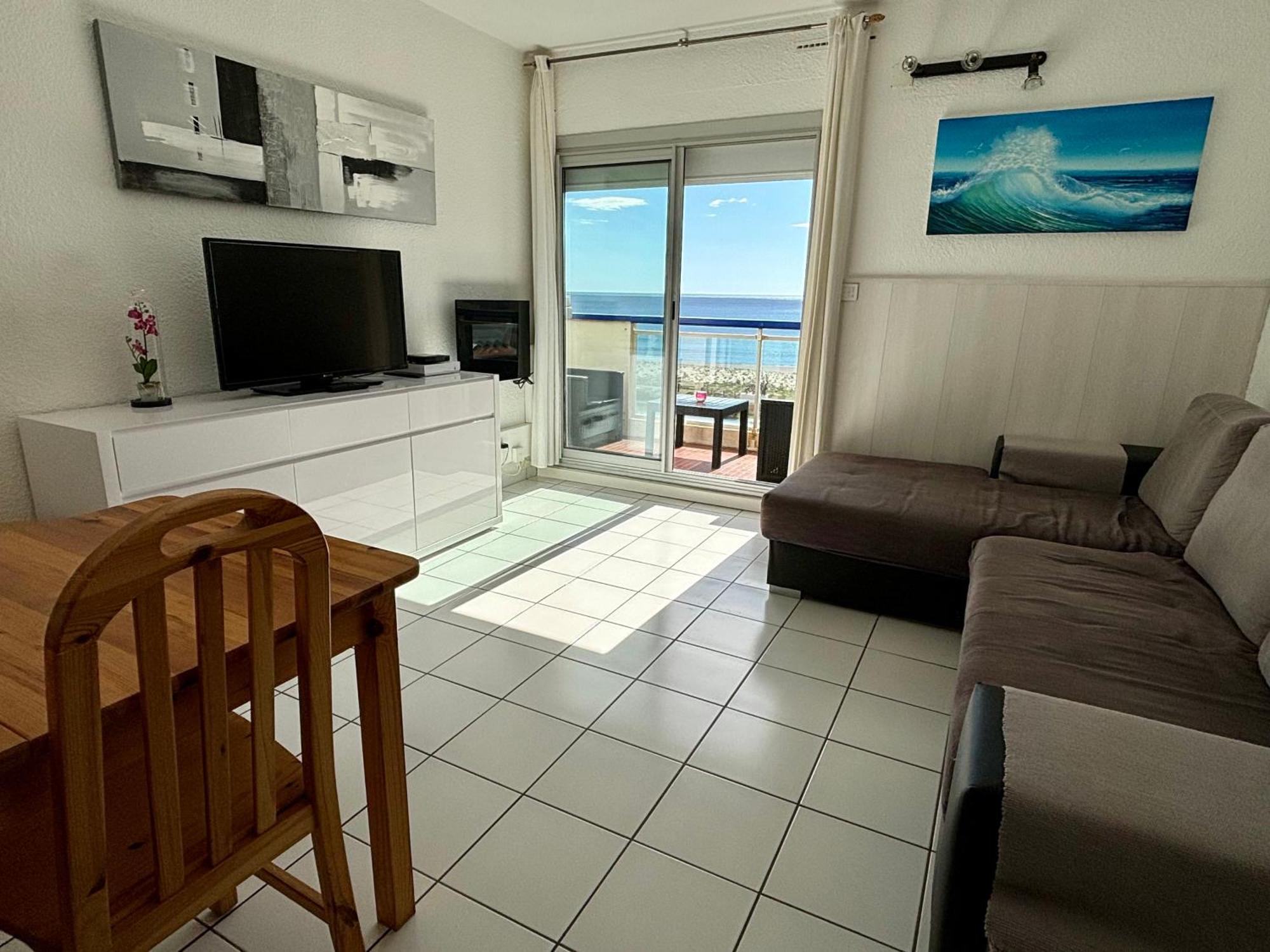 *Au Lydia* Appartement Vue Sur Mer, Avec Piscine. Ле-Баркарес Екстер'єр фото